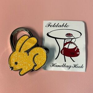 NEW Metal foldable purse hanger charm